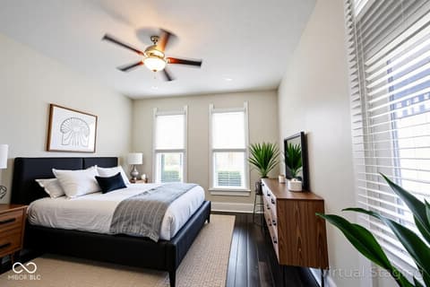 Bedroom at 1341 Fletcher Avenue, Indianapolis, IN