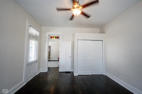 Bedroom at 1341 Fletcher Avenue, Indianapolis, IN