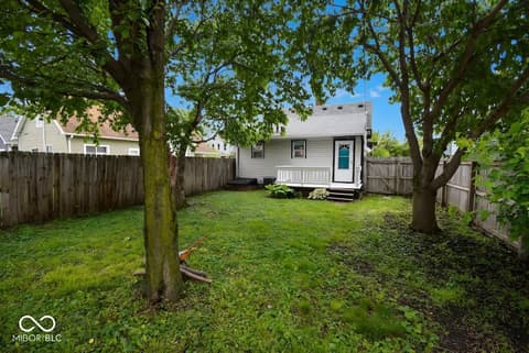 Backyard at 1341 Fletcher Avenue, Indianapolis, IN