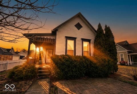 Front exterior at 1341 Fletcher Avenue, Indianapolis, IN