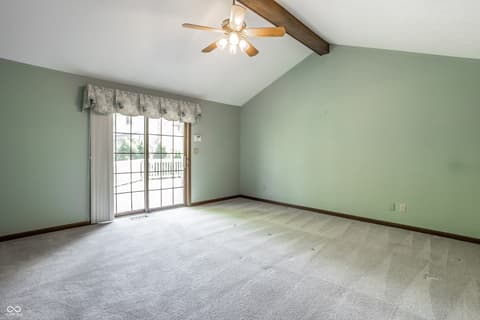 Primary bedroom at 1850 Spruce Drive, Carmel, IN