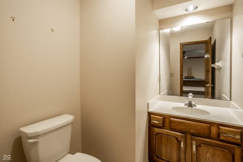 Bathroom at 1850 Spruce Drive, Carmel, IN