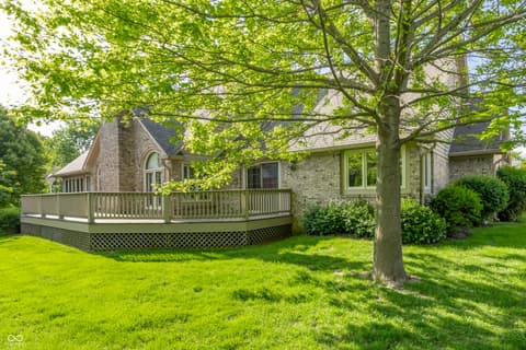 Backyard at 1850 Spruce Drive, Carmel, IN