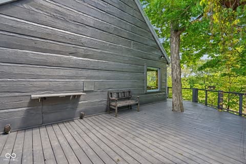 Outdoor living area at 23540 Newton Avenue, Noblesville, IN