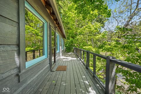 Outdoor living area at 23540 Newton Avenue, Noblesville, IN
