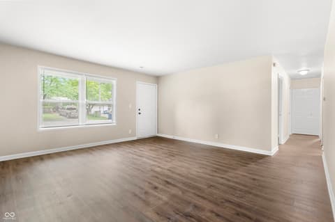 Living room at 8128 Barry Road, Indianapolis, IN