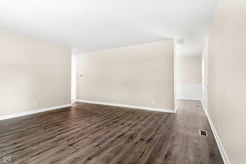 Living room at 8128 Barry Road, Indianapolis, IN