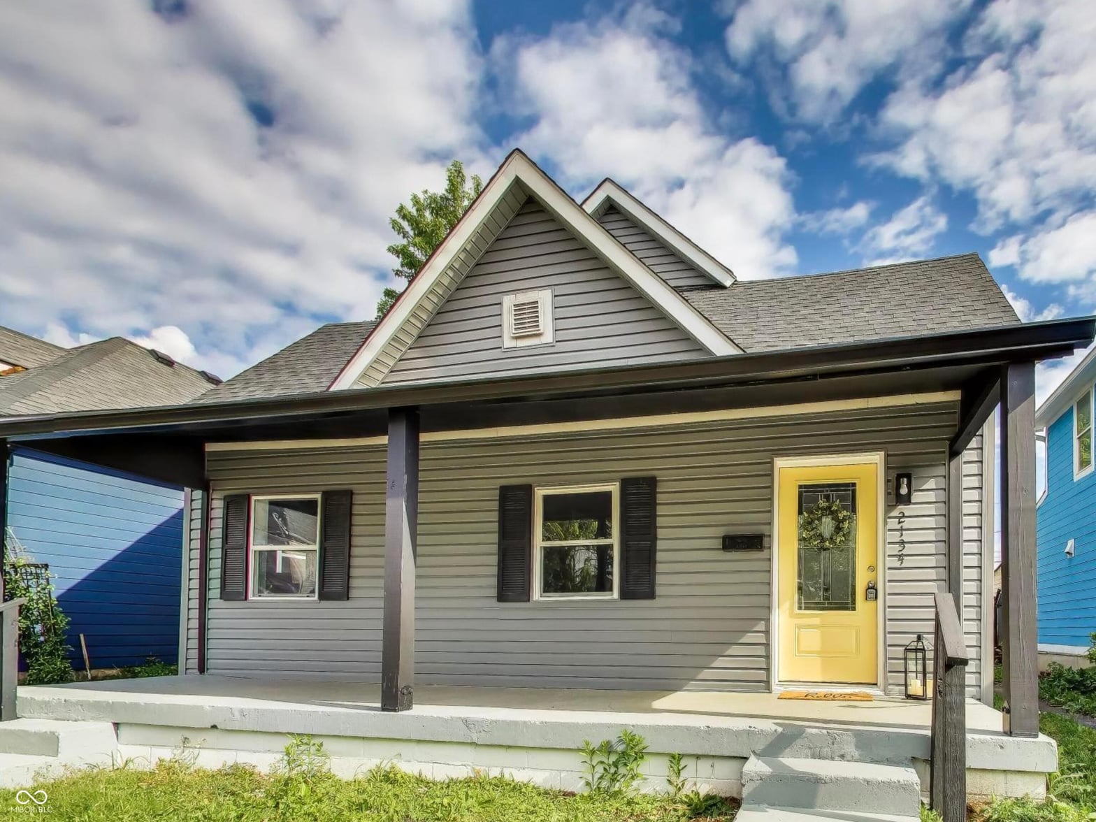 Front exterior at 2134 Pleasant Street, Indianapolis, IN