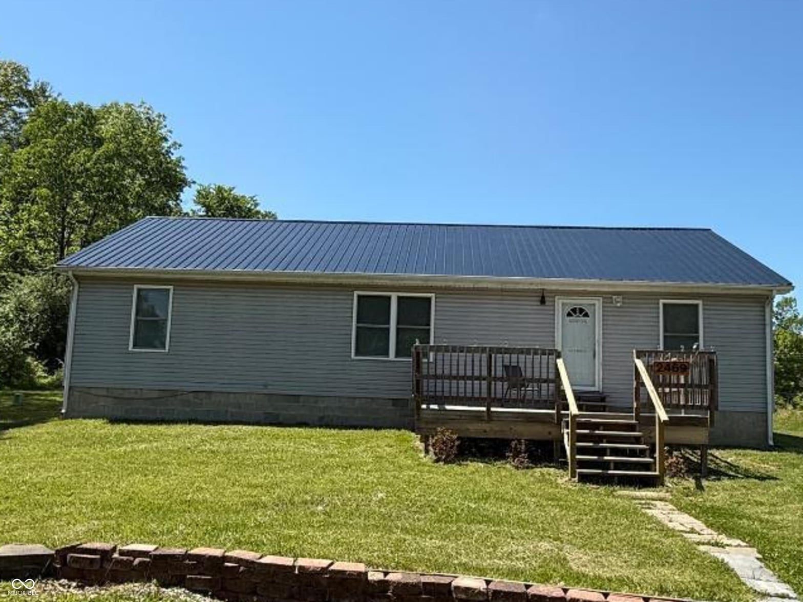 Front exterior at 2469 Country Manor Street, North Vernon, IN