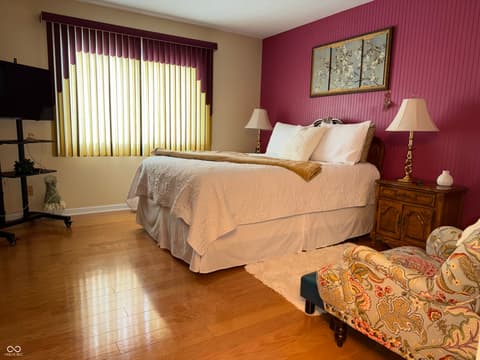 Primary bedroom at 5623 Liberty Creek Drive E, Indianapolis, IN