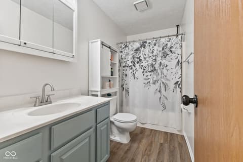 Bathroom at 1140 Ida Court, Greenwood, IN