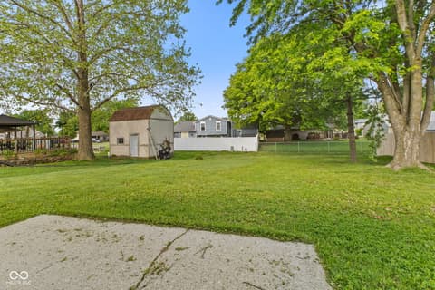 Yard at 1140 Ida Court, Greenwood, IN