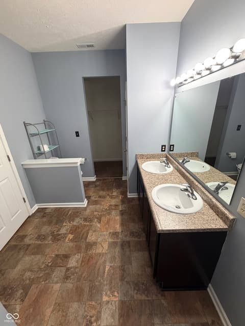 Bathroom at 881 Sommersweet Run, Greenwood, IN