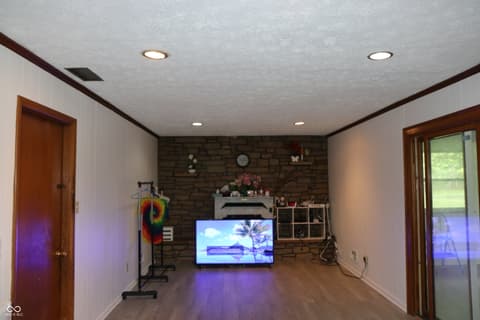 Living room at 43 E Cragmont Drive, Indianapolis, IN