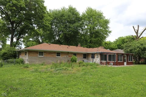 Backyard at 43 E Cragmont Drive, Indianapolis, IN