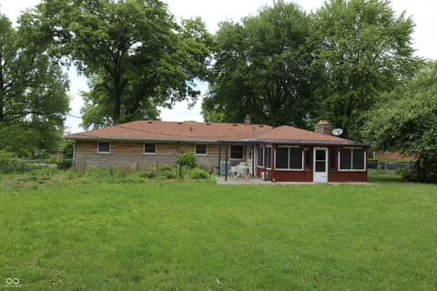 Backyard at 43 E Cragmont Drive, Indianapolis, IN