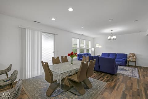 Dining room at 11185 Guy Street, Fishers, IN