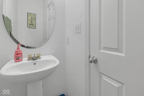 Bathroom at 11185 Guy Street, Fishers, IN