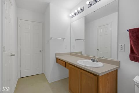 Bathroom at 11185 Guy Street, Fishers, IN