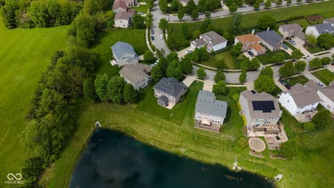 Aerial view at 11185 Guy Street, Fishers, IN