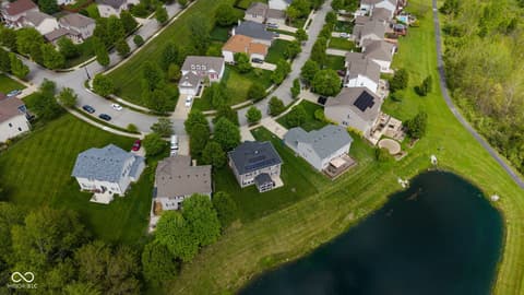 Aerial view at 11185 Guy Street, Fishers, IN