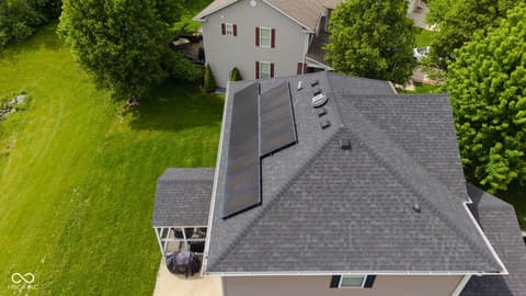 Aerial view at 11185 Guy Street, Fishers, IN