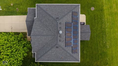 Aerial view at 11185 Guy Street, Fishers, IN
