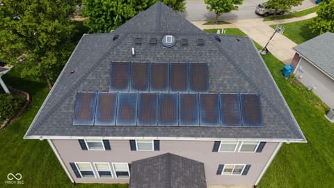 Aerial view at 11185 Guy Street, Fishers, IN