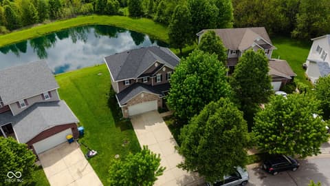 Aerial view at 11185 Guy Street, Fishers, IN