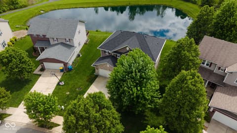 Aerial view at 11185 Guy Street, Fishers, IN