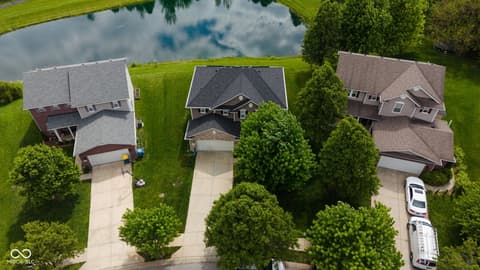 Aerial view at 11185 Guy Street, Fishers, IN