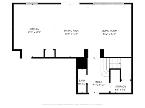 Floor Plan — 11185 Guy Street, Fishers, IN