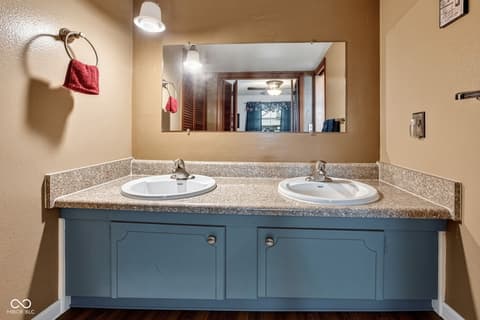 Bathroom at 410 S Post Road, Indianapolis, IN