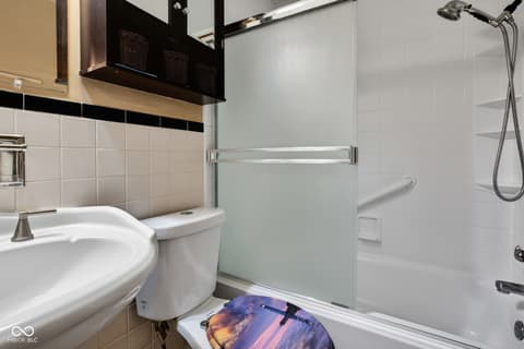 Bathroom at 410 S Post Road, Indianapolis, IN