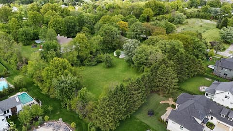 Aerial view at 16566 Gray Road, Westfield, IN
