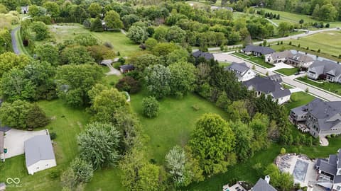 Aerial view at 16566 Gray Road, Westfield, IN