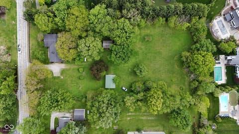 Aerial view at 16566 Gray Road, Westfield, IN