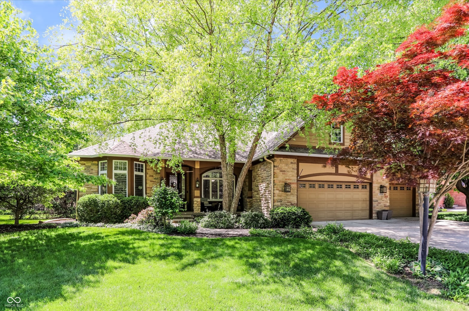 Front exterior at 10926 Wintercove Way, Fishers, IN