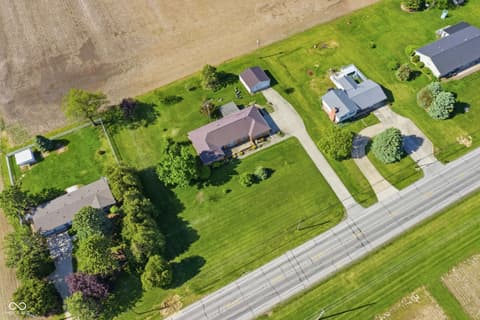 Aerial view at 1761 W State Road 32 Highway, Winchester, IN