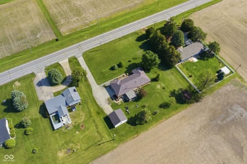 Aerial view at 1761 W State Road 32 Highway, Winchester, IN