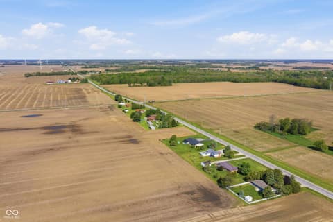 Aerial view at 1761 W State Road 32 Highway, Winchester, IN