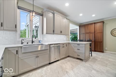 Kitchen at 11416 E Lakeshore Drive, Carmel, IN