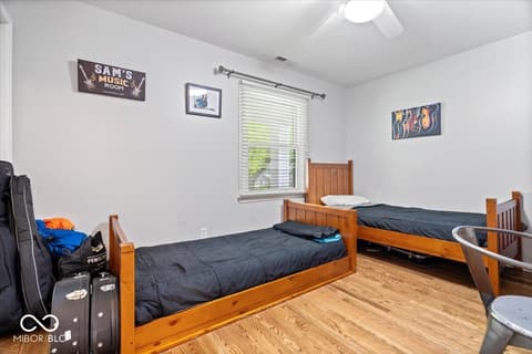 Bedroom at 11416 E Lakeshore Drive, Carmel, IN