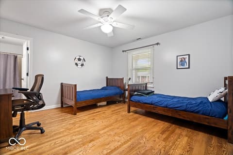 Bedroom at 11416 E Lakeshore Drive, Carmel, IN