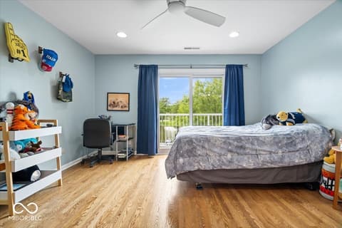 Bedroom at 11416 E Lakeshore Drive, Carmel, IN