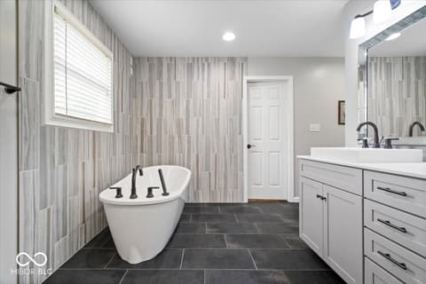Bathroom at 11416 E Lakeshore Drive, Carmel, IN