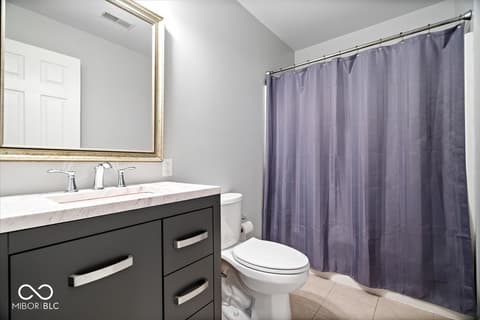 Bathroom at 11416 E Lakeshore Drive, Carmel, IN