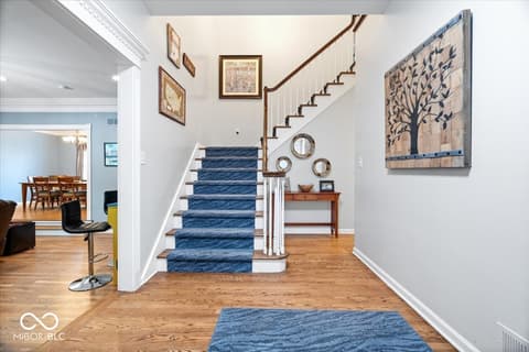 Stairs — 11416 E Lakeshore Drive, Carmel, IN