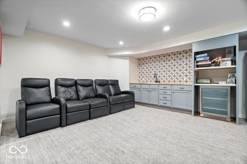 Media Room — 11416 E Lakeshore Drive, Carmel, IN