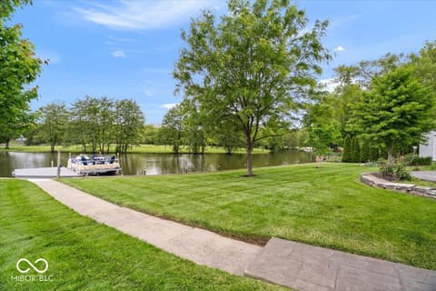 Yard at 11416 E Lakeshore Drive, Carmel, IN